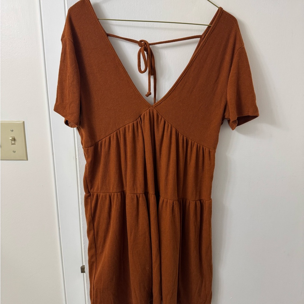 Rust Brown Women's Dress